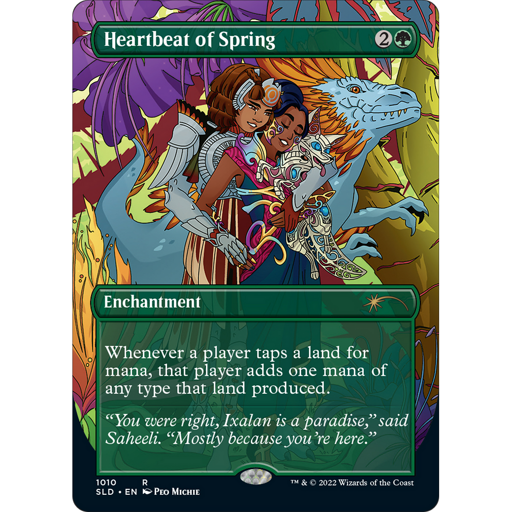 Heartbeat of Spring (SLD-1010) - Secret Lair Drop (Borderless) Foil