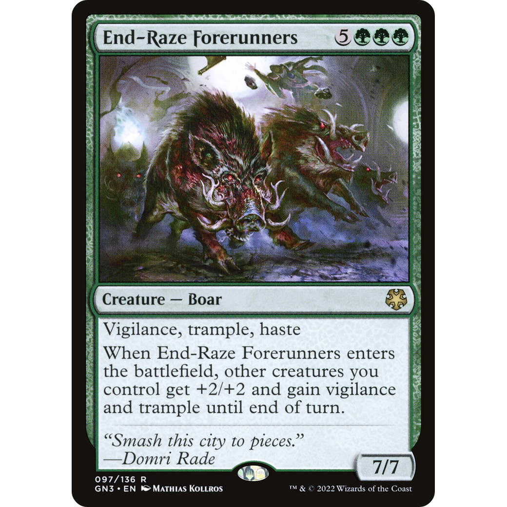 End-Raze Forerunners (GN3-097) - Game Night: Free-for-All