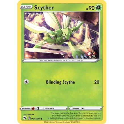 Scyther (004) 4/189 - SWSH10 Astral Radiance