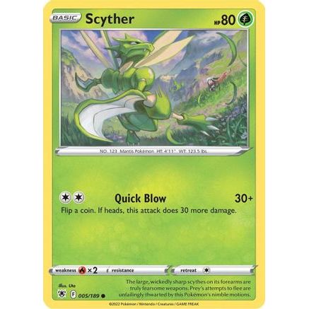 Scyther (005) 5/189 - SWSH10 Astral Radiance