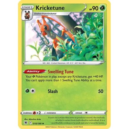 Kricketune 10/189 - SWSH10 Astral Radiance