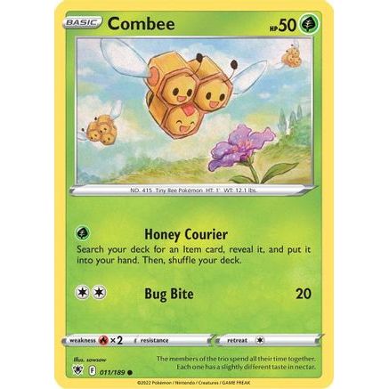Combee 11/189 - SWSH10 Astral Radiance Reverse Holofoil
