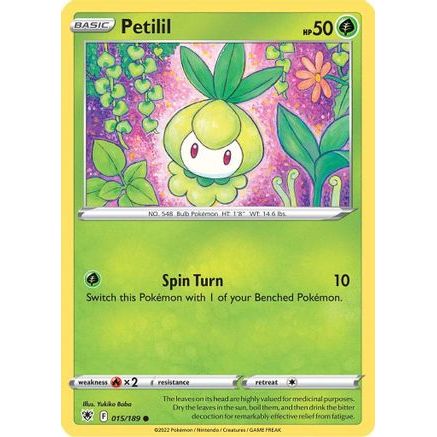 Petilil 15/189 - SWSH10 Astral Radiance Reverse Holofoil