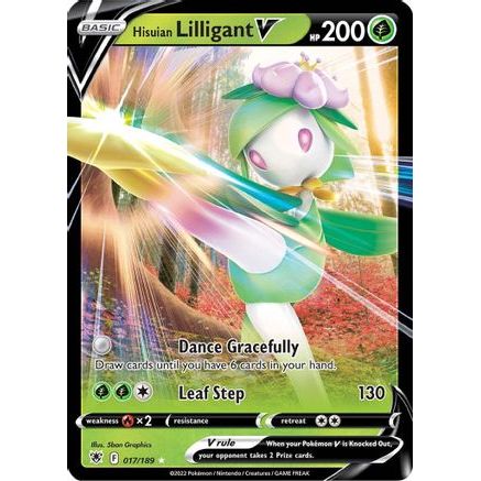 Hisuian Lilligant V 17/189 - SWSH10 Astral Radiance Holofoil