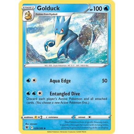 Golduck 29/189 - SWSH10 Astral Radiance