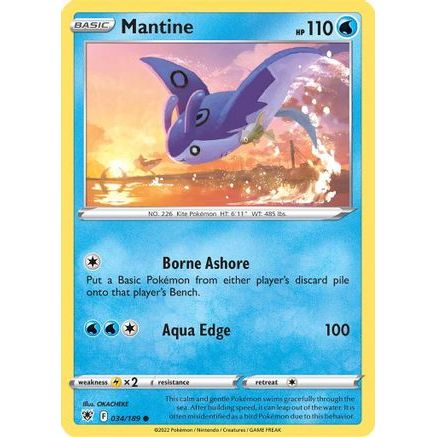 Mantine 34/189 - SWSH10 Astral Radiance