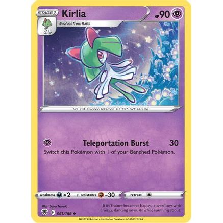 Kirlia 61/189 - SWSH10 Astral Radiance