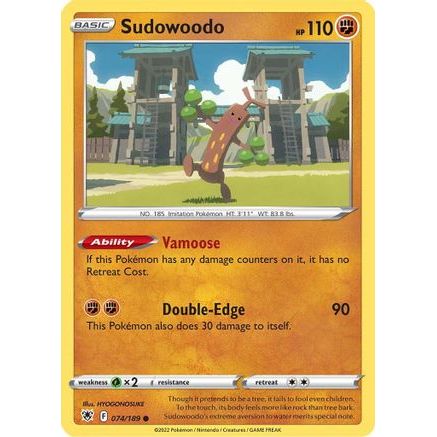 Sudowoodo 74/189 - SWSH10 Astral Radiance