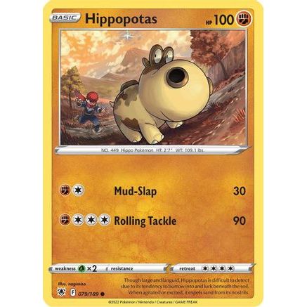 Hippopotas 79/189 - SWSH10 Astral Radiance