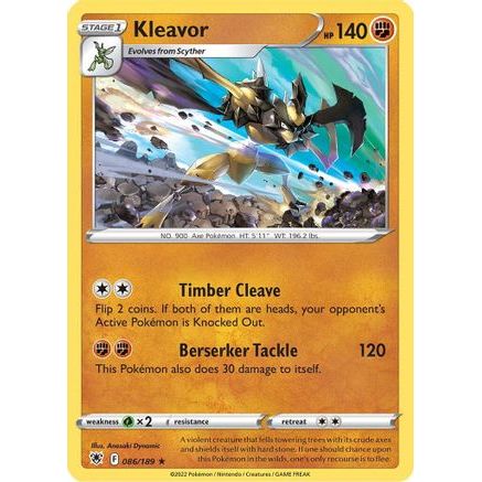 Kleavor (86) 86/189 - SWSH10 Astral Radiance Holofoil