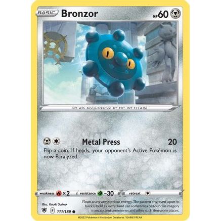 Bronzor 111/189 - SWSH10 Astral Radiance
