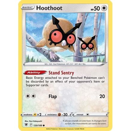 Hoothoot 120/189 - SWSH10 Astral Radiance