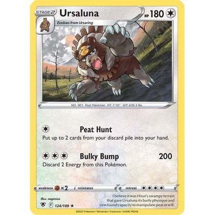 Ursaluna 124/189 - SWSH10 Astral Radiance Reverse Holofoil