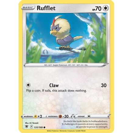 Rufflet 131/189 - SWSH10 Astral Radiance