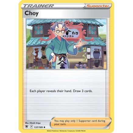 Choy 137/189 - SWSH10 Astral Radiance Reverse Holofoil