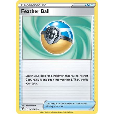 Feather Ball 141/189 - SWSH10 Astral Radiance Reverse Holofoil