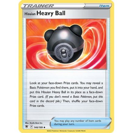 Hisuian Heavy Ball 146/189 - SWSH10 Astral Radiance Reverse Holofoil