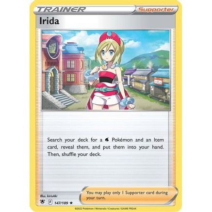 Irida 147/189 - SWSH10 Astral Radiance Reverse Holofoil