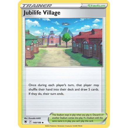 Jubilife Village 148/189 - SWSH10 Astral Radiance Reverse Holofoil