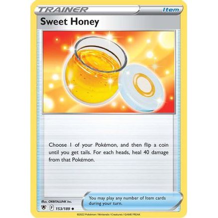 Sweet Honey 153/189 - SWSH10 Astral Radiance Reverse Holofoil