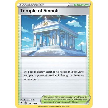 Temple of Sinnoh 155/189 - SWSH10 Astral Radiance Reverse Holofoil