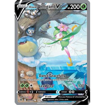 Hisuian Lilligant V (Alternate Full Art) 163/189 - SWSH10 Astral Radiance Holofoil