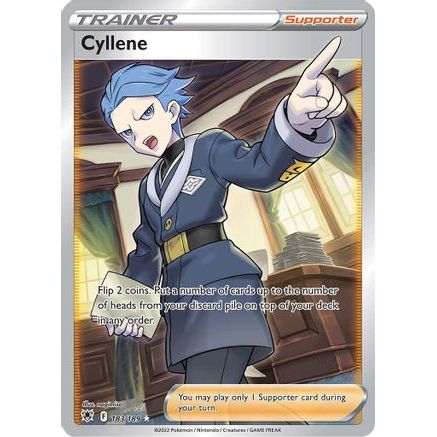 Cyllene (Full Art) 183/189 - SWSH10 Astral Radiance Holofoil