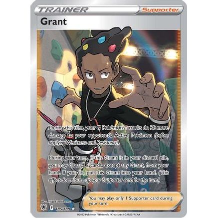 Grant (Full Art) 185/189 - SWSH10 Astral Radiance Holofoil