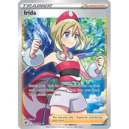Irida (Full Art) 186/189 - SWSH10 Astral Radiance Holofoil