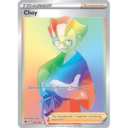Choy (Secret) 200/189 - SWSH10 Astral Radiance Holofoil
