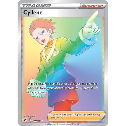 Cyllene (Secret) 201/189 - SWSH10 Astral Radiance Holofoil
