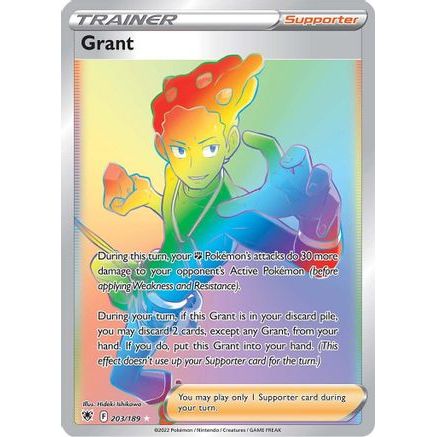 Grant (Secret) 203/189 - SWSH10 Astral Radiance Holofoil