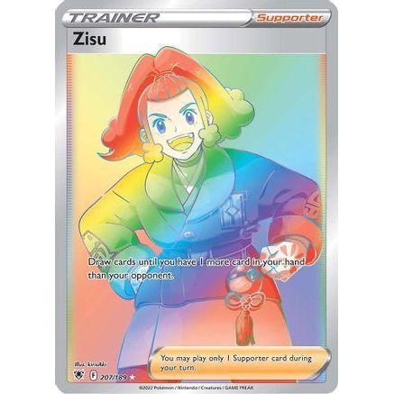 Zisu (Secret) 207/189 - SWSH10 Astral Radiance Holofoil