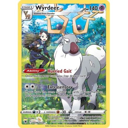 Wyrdeer TG06/30 - SWSH10 Astral Radiance Trainer Gallery Holofoil