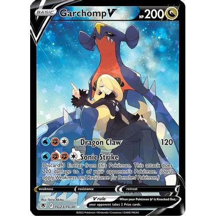 Garchomp V TG23/30 - SWSH10 Astral Radiance Trainer Gallery Holofoil
