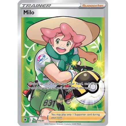 Milo TG27/30 - SWSH10 Astral Radiance Trainer Gallery Holofoil