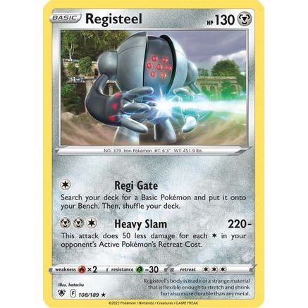 Registeel 108/189 - SWSH10 Astral Radiance