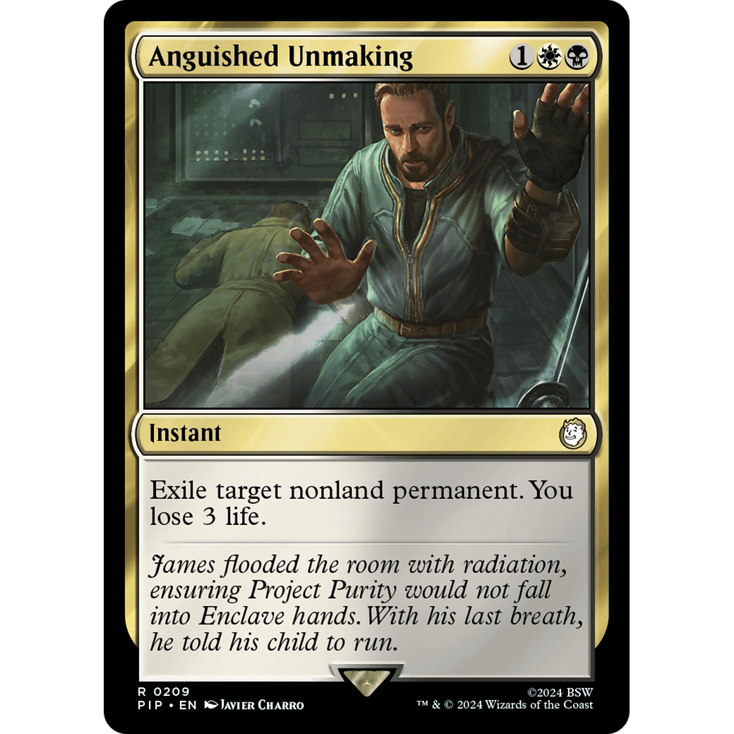 Anguished Unmaking (PIP-209) - Fallout