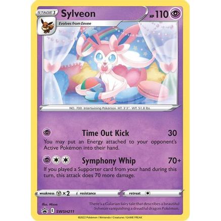 Sylveon - SWSH211 SWSH211/307 - SWSH Sword & Shield Promo Cards Holofoil