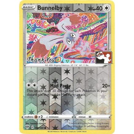 Bunnelby - 150/189 (Thank You Promo) 150 - Miscellaneous Cards & Products Reverse Holofoil