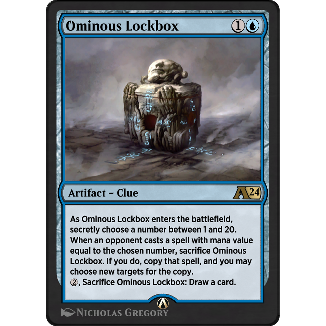Ominous Lockbox (YMKM-008) - Alchemy: Murders at Karlov Manor