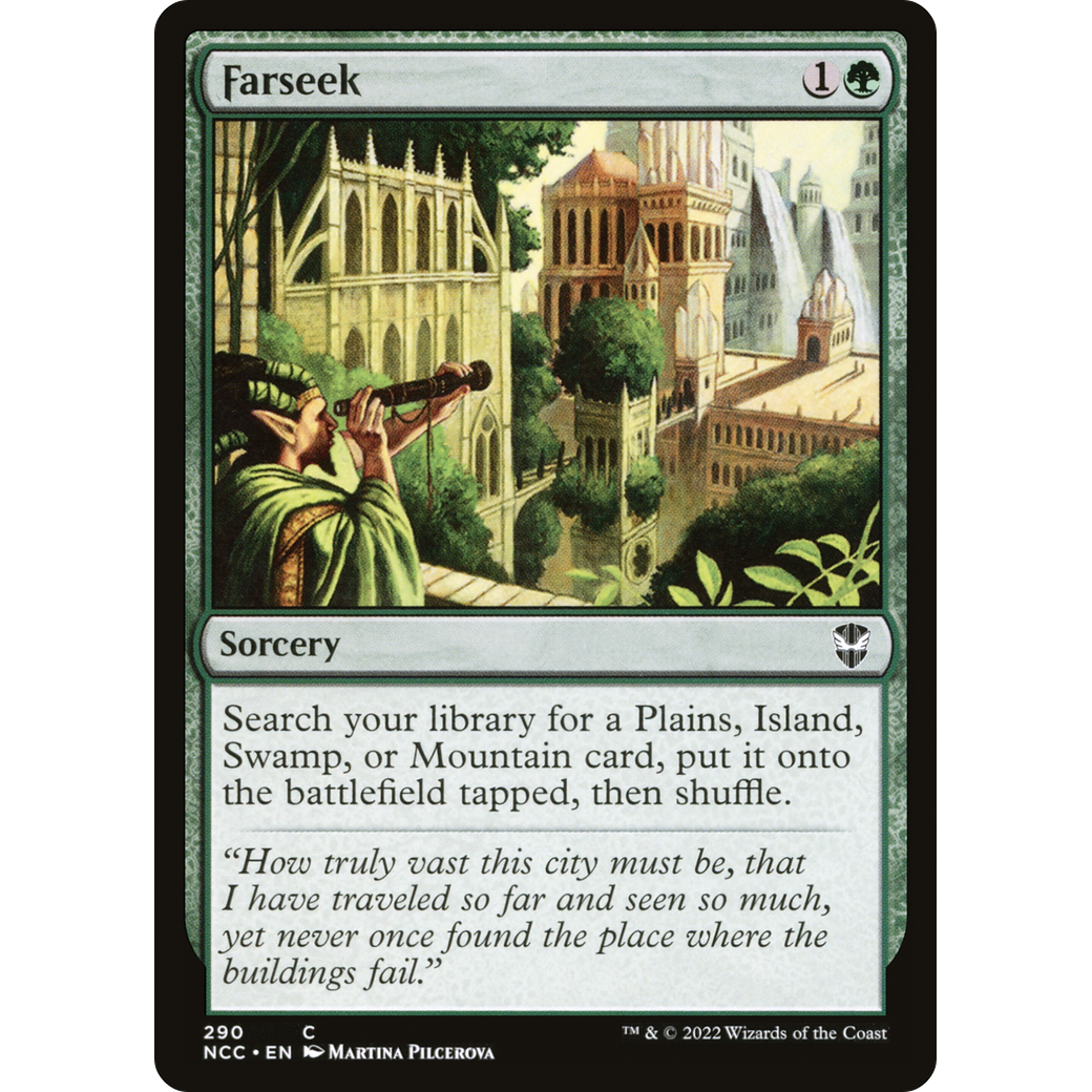 Farseek (NCC-290) - New Capenna Commander
