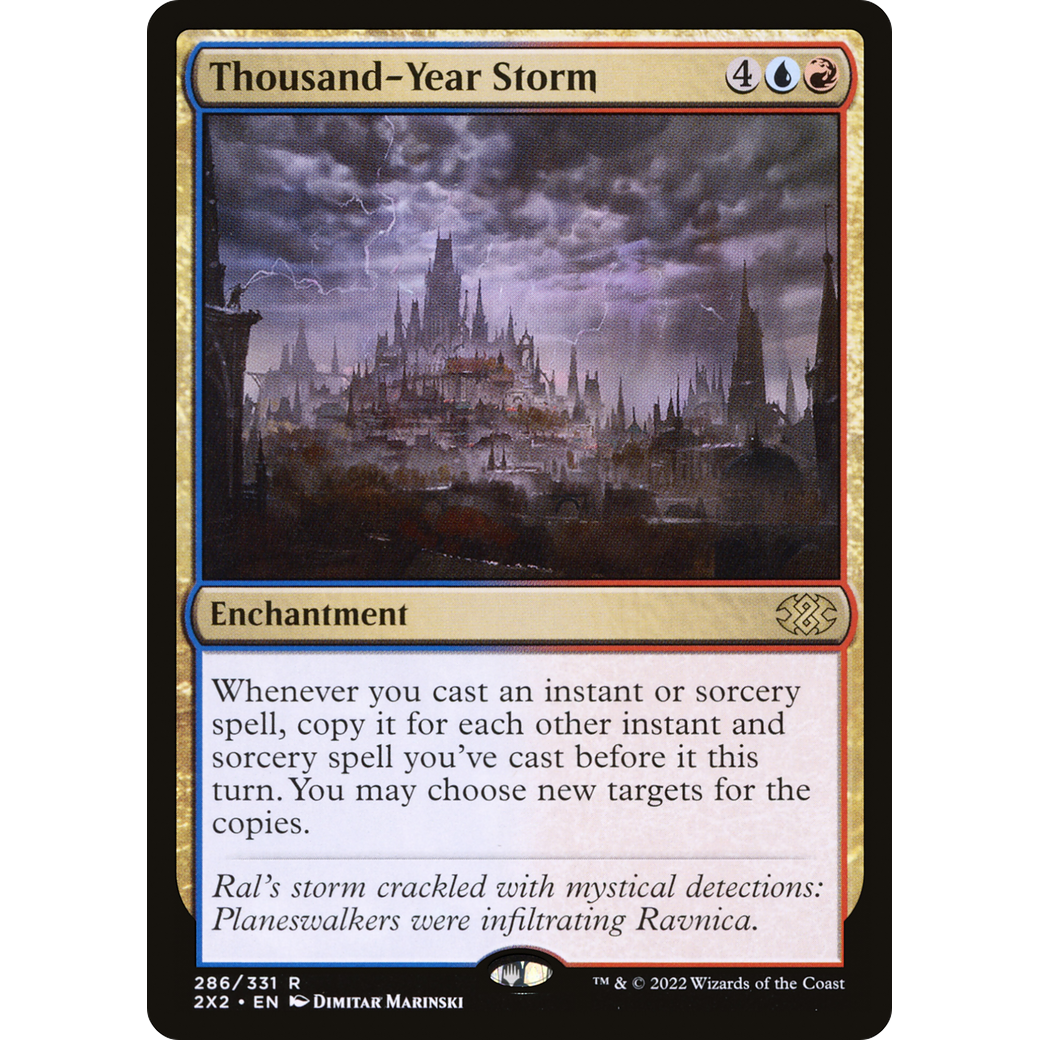 Thousand-Year Storm (2X2-286) - Double Masters 2022