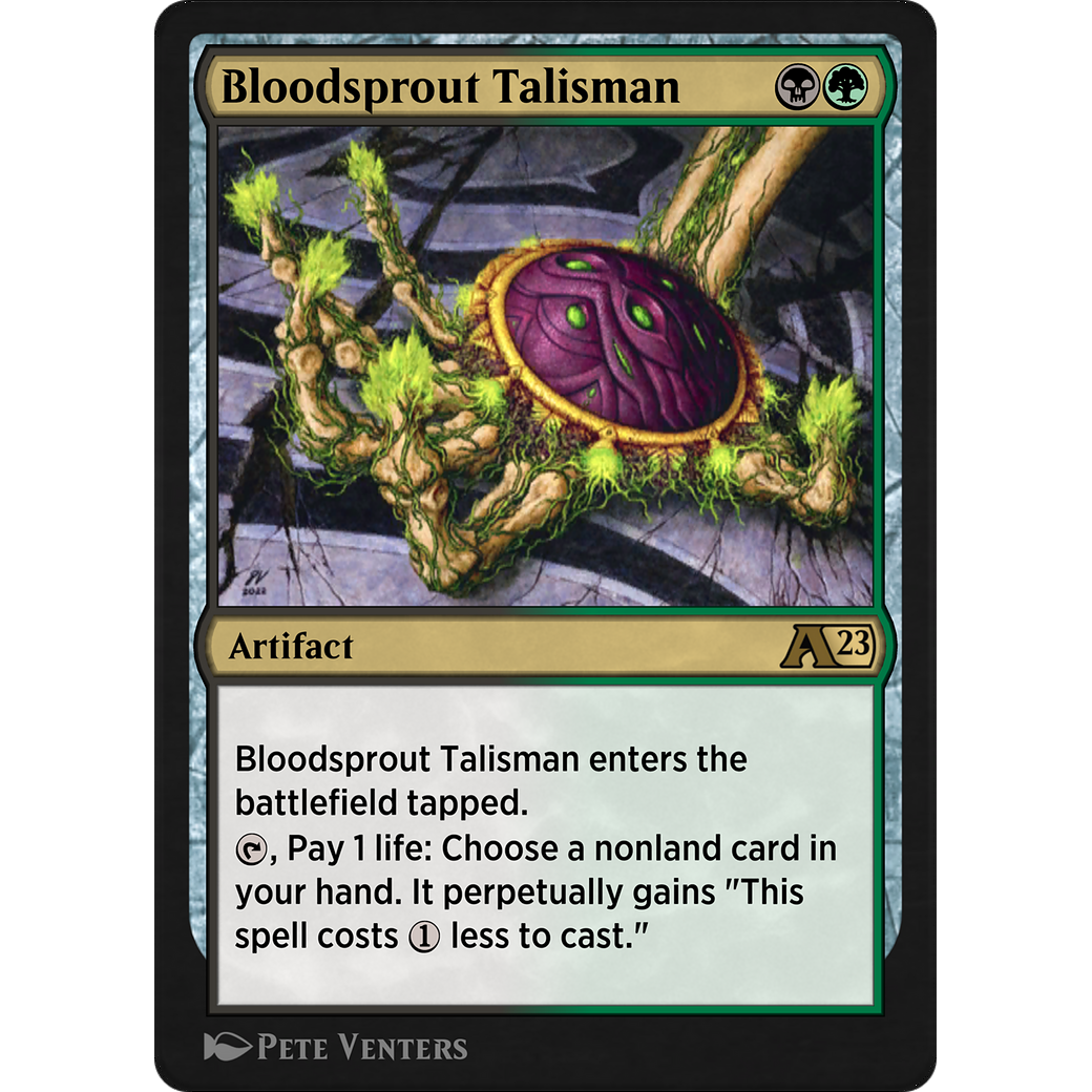 Bloodsprout Talisman (YDMU-021) - Alchemy: Dominaria