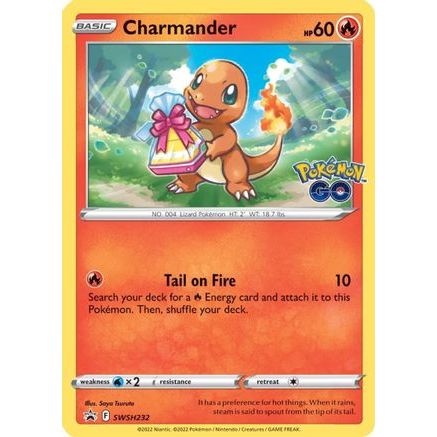 Charmander - SWSH232 SWSH232/307 - SWSH Sword & Shield Promo Cards Holofoil
