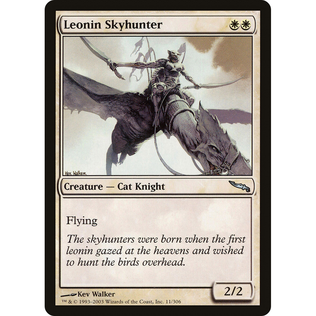 Leonin Skyhunter (MRD-011) - Mirrodin