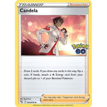Candela 65/78 - Pokemon GO Reverse Holofoil