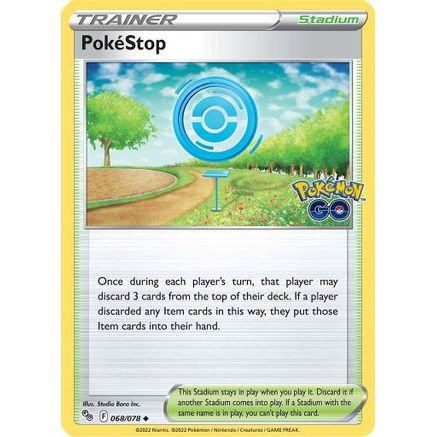 PokeStop 68/78 - Pokemon GO Reverse Holofoil