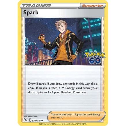Spark 70/78 - Pokemon GO Reverse Holofoil