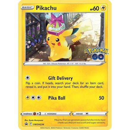 Pikachu - SWSH234 SWSH234/307 - SWSH Sword & Shield Promo Cards Holofoil